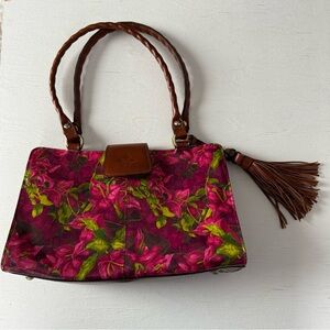 Patricia Nash Rienzo Floral Satchel